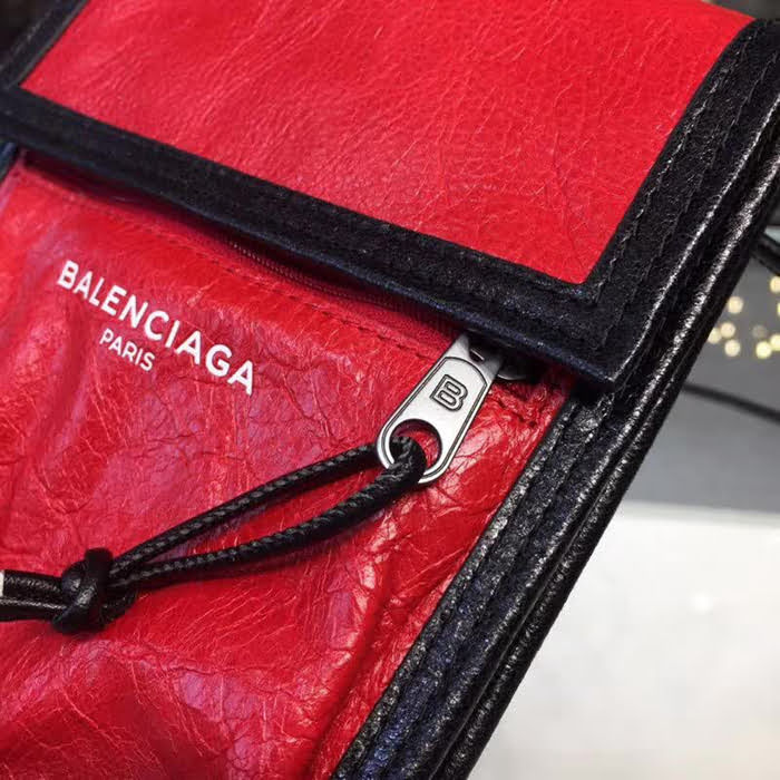 BALENCIAG巴黎世家 油蠟皮 小挎包 手機包️  BL1295